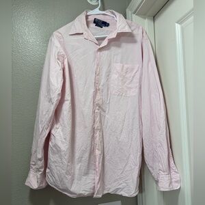 Ralph Lauren Light Pink Casual Button Down Shirt